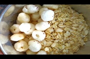 Healthy Breakfast Bowl Recipe | Makhana, Oats, Chia Seeds, Dates & Figs | No Sugar Breakfast