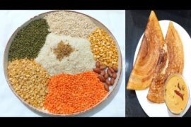 High Protein Dosa Recipe | Healthy Breakfast | Healthy Dosa | Multigrain Dosa | Breakfast Recipes