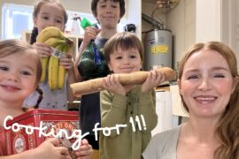 A Week of Middle Class Meals for a Family of 11!