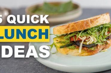 5 Quick Lunch Ideas for Busy Weekdays | Good Chef Bad Chef