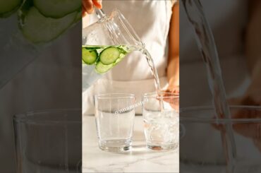 Cucumber water  detox for refreshing morning #reels #shortvideo #short #shorts