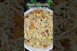 Simple and healthy lunch box recipe #shorts