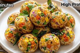 5 Minutes High Protein Breakfast Recipe | Easy Breakfast Recipe | Tiffin Recipes | Kids Lunchbox
