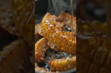 How to make crispy air fryer corn ribs at home #cornribs