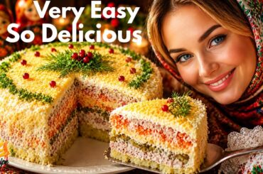 This is the SECRET to the Creamiest Russian Salad | Easy & Healthy Recipe | Epic Recipe
