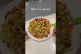 Weight loss karne ka natak fir se start kar diya hai maine #shorts #highproteinsalad #weightloss