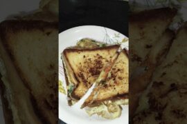 Egg bread recipe #shorts #youtubeshorts #eggbreadsandwich #zaikahub15