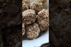 No Refined Sugar Seeds& Nuts Laddu | Healthy Energy Snack Recipe #reels #shorts #shortsfeed #snacks