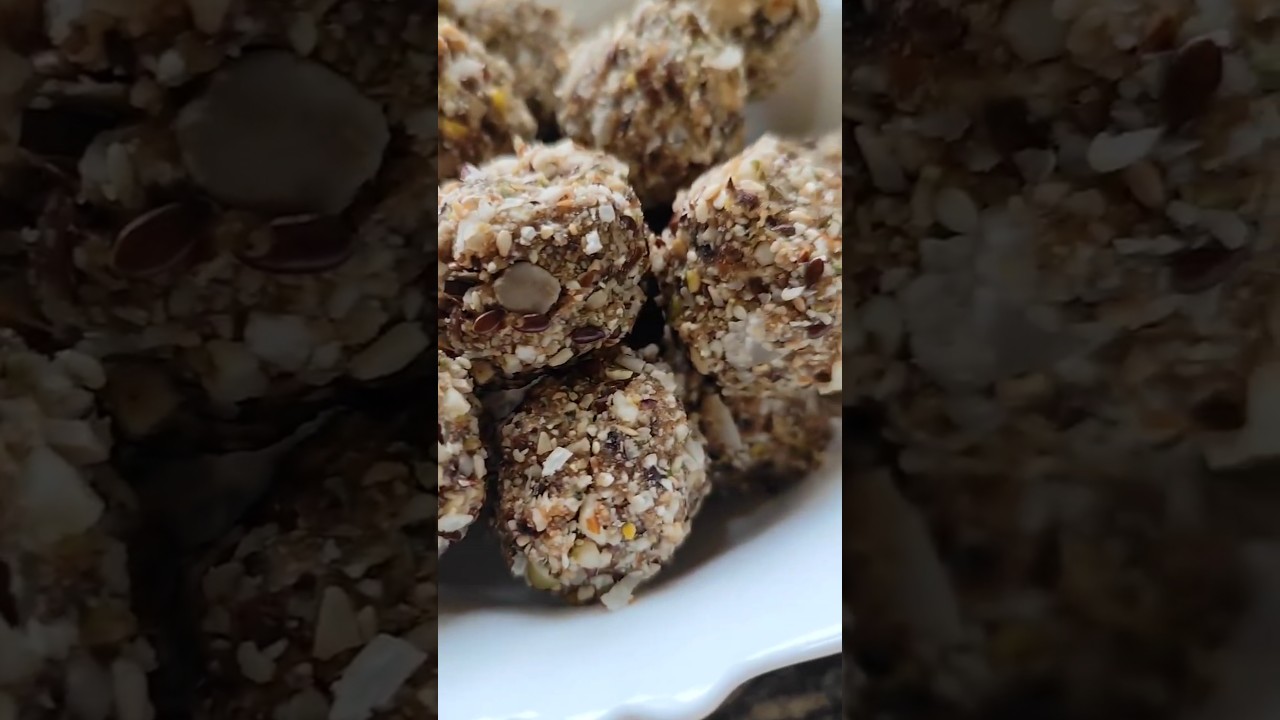 No Refined Sugar Seeds& Nuts Laddu | Healthy Energy Snack Recipe #reels #shorts #shortsfeed #snacks No Refined Sugar Seeds& Nuts Laddu | Healthy Energy Snack Recipe #reels #shorts #shortsfeed #snacks