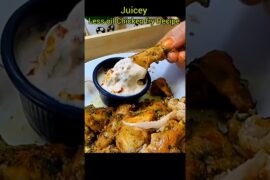 Healthy Less Oil Chicken Fry | #chickenfry #healthyrecipes #proteinrecipes #food#shortsfeed #shorts