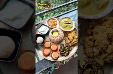 Healthy & Tasty Veg Lunch Thali Idea #CookingAllTime#shorts#viral#trending#lunch#food#easy#healthy