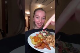 Yummy dinner from last night #americanabroad #healthyrecipes... #Shorts #kelly.muhlenbruck
