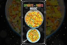 Healthy Morning Bowl | Sprouts & Fresh Fruits Mix #shorts #recipe #healtydiet #nasta