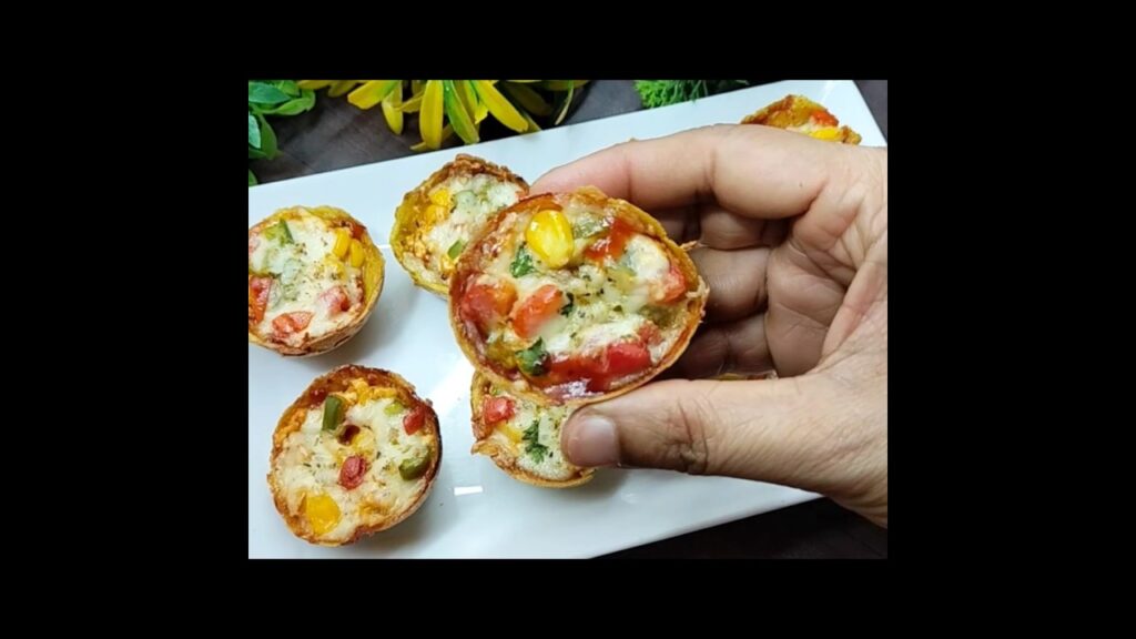 High Protein Pizza Bites | Healthy Recipes | Pizza #viral #shorts #pizza