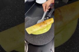 High Protein Moong Dal Chilla Recipe #healthy #breakfast