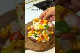 Day-6 of 7 days-7healthy recipe | healthy pizza recipe #viral #youtubeshorts #trending #shorts
