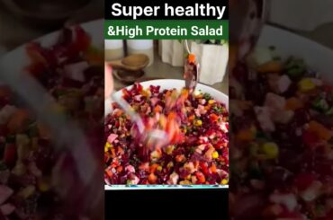 Healthy Salad Recipe Tofu salad High Protein salad #food #recipe #foodie #salad