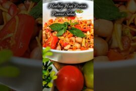2/10 Week of Salad series| Healthy Peanut Salad #shorts #shortsfeed #ytshorts #healthy #weightloss