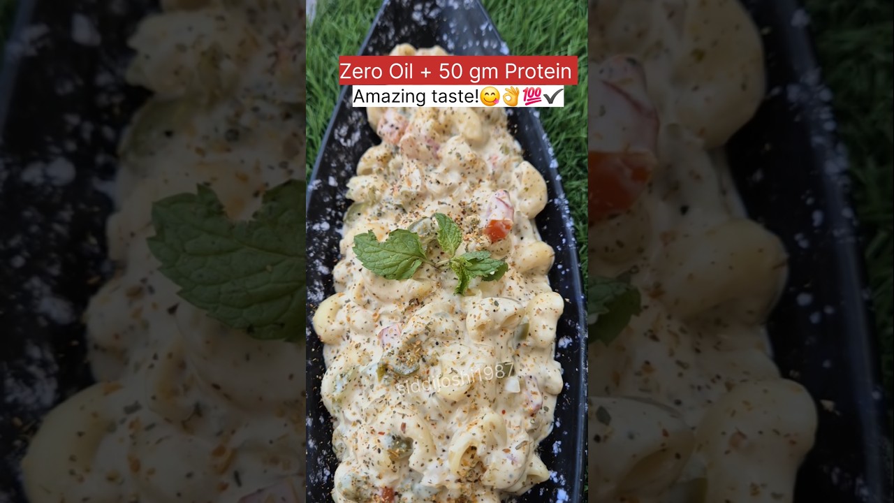 Zero oil, 50g protein & unbelievably delicious pasta #shorts #shortsfeed #highprotein #fyp #recipe Zero oil, 50g protein & unbelievably delicious pasta #shorts #shortsfeed #highprotein #fyp #recipe