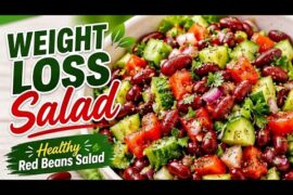 Healthy Red Beans Salad Recipe | Weight Loss Salad | Easy & Nutritious Salad