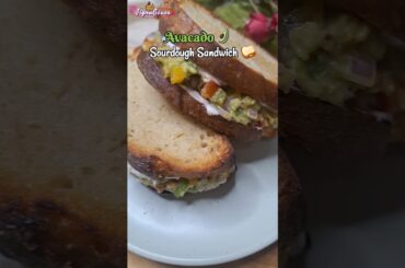 Healthy Avacado Sourdough sandwich| Hung curd spread Avacado @JignaGosar