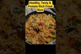 Soya Fried Rice #food #yt #youtubeshorts #cooking #easyrecipe #subscribe #healthy #ytshortsindia