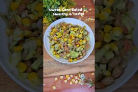 Healthy Sweet Corn Salad | Weight Loss Friendly Recipe#shorts#cookingartstudio #salad#shortsfeed