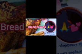 bread pakoda recipe#healthy breakfast#Bina Tel ka nashta#viralvideo #trendingshorts #cooking #reel
