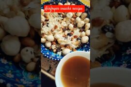 Airfryer Snacks Recipe #ytshorts #food #healthysnacks #airfried