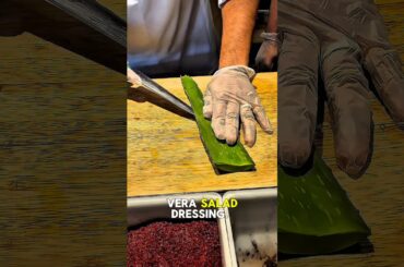 aloe vera salad dressing #chefmoment