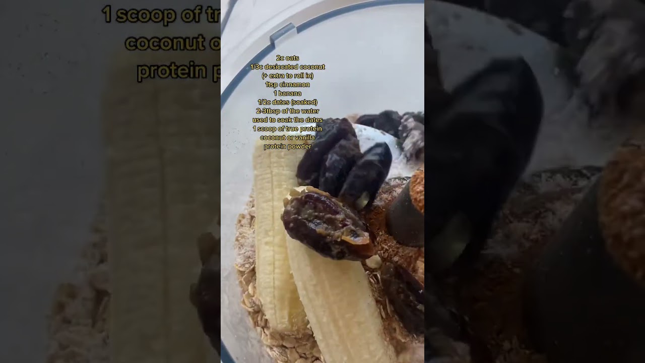 Easy Protein Banana Bread Balls Recipe Easy Protein Banana Bread Balls Recipe