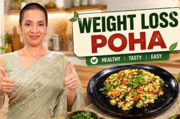 Poha Recipe for Weight Loss | Lose Fat With High Protein Paneer Recipes | Indian Veg Diet by Richa