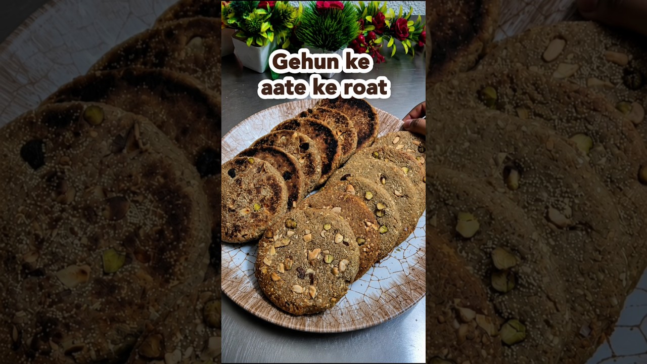 2 tarike se bana healthy Roat recipe#Food#Viral#recipe 2 tarike se bana healthy Roat recipe#Food#Viral#recipe