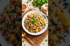 Fast & Easy Sabudana Khichdi | Healthy Breakfast Recipe | Vrat Special Recipe #vrat #tasty
