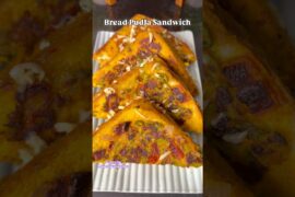 Bread Pudla Sandwich Recipe | Crispy & Tasty Breakfast Snack | Easy Indian Recipe #youtubeshorts