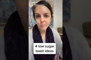 4 low sugar toast ideas #toast #lowsugar #bread #diabetes #healthyfood