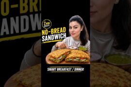 No Bread High Protein Healthy Sandwich For Breakfast Or Dinner