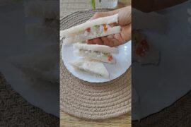Easiest healthy & tasty vegetable sandwich #ytshorts #sandwich #viralshorts