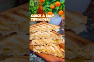 5-Minute Easy Tiffin Sub Sandwich | Healthy & Tasty Sandwich Recipe #shorts