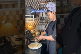 Healthy Sandwich Without Bread | Easy Waffle Breakfast Recipe #shorts