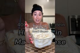 HIGH PROTEIN MAC N CHEESE #recipe #food #foodie #healthy