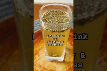 Morning Drink for Weight loss & Gas, Bloating #shorts #shortsfeed #morningdrink