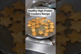 Healthy High Protein Crackers Recipe| Homemade Healthy Snacks #marathifooddiary #shorts #ytshorts