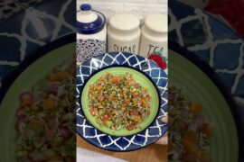 High Protein Moong Sprout Salad #viral #ytshorts #recipe #trending #weightloss #healthy #food