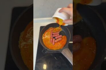 10-Minute Low-Calorie Korean Chabata Sausage & Egg Sandwich Recipe
