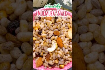 Healthy Crunchy Murmura Snack | Millet Power Snack Recipe #shortsfeed #shorts #youtubeshorts