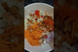 High protein salad /kabuli chana salad#kabulichana#salad#highprotein#gym#recipe#shorts#healthy#short