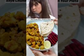 Protein-Packed Soya Chunks Masala#soyachunks#healthyrecipes#weightloss#vegetarian#geneliadsouza#food