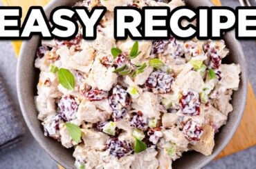 Quick Canned Chicken Salad | 2 Minutes to a Delicious Homemade Lunch