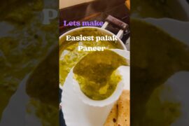Restaurant Style Palak Paneer at Home,healthy easy palak paneer recipe,palakrecipes,paneer recipe